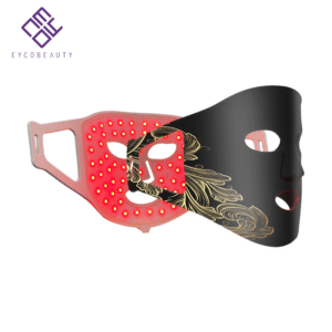 Eycobeauty LED Facial Mask Red Light Rechargeable Anti-Aging Device Clinically Proven Reduce Fine Lines & Boost Radiance