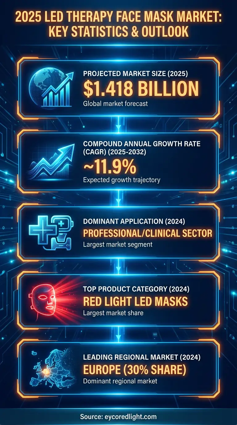2025 LED therapy face mask market